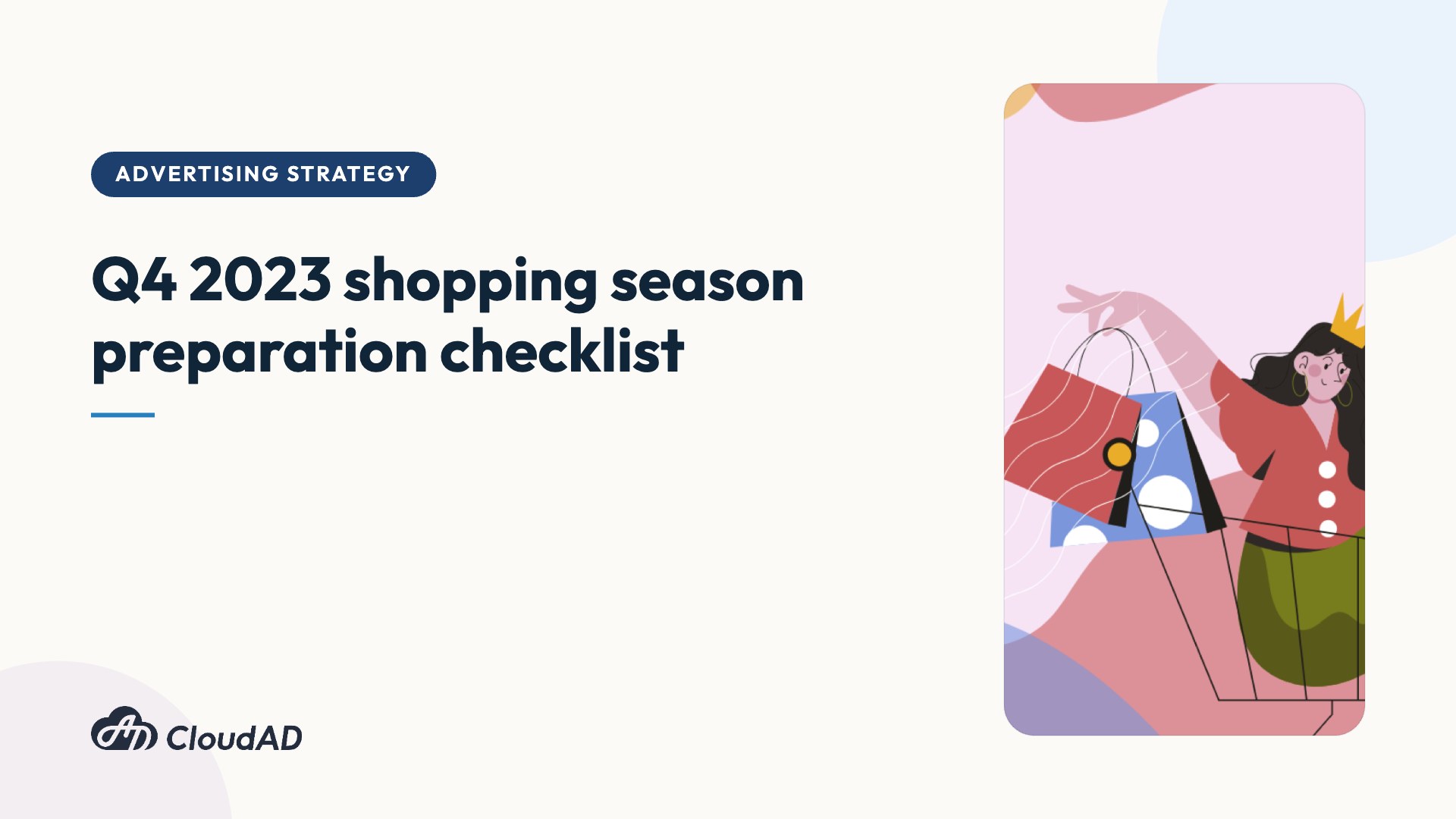 Q4 2023 shopping season preparation checklist